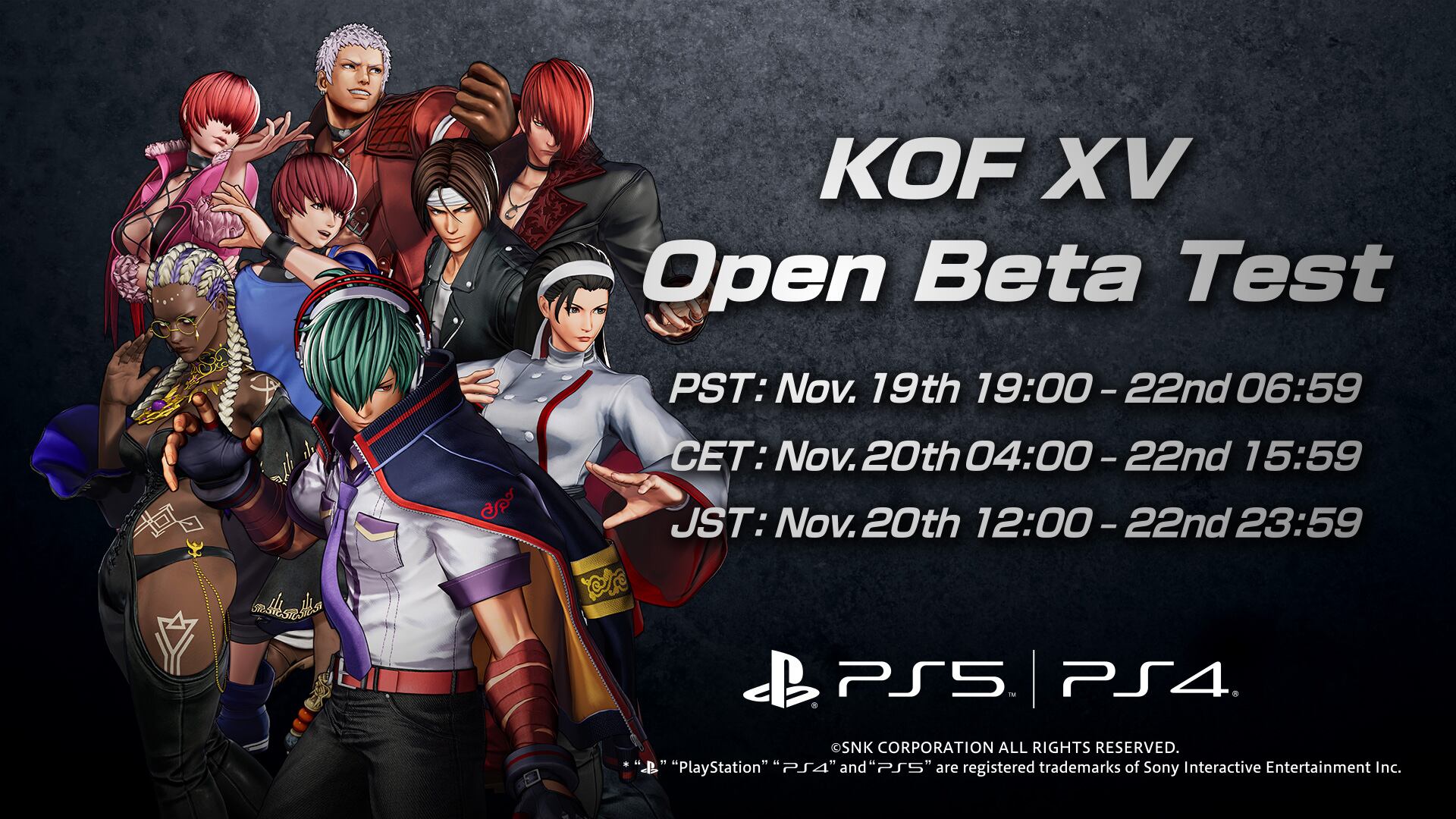 Beta KOF XV