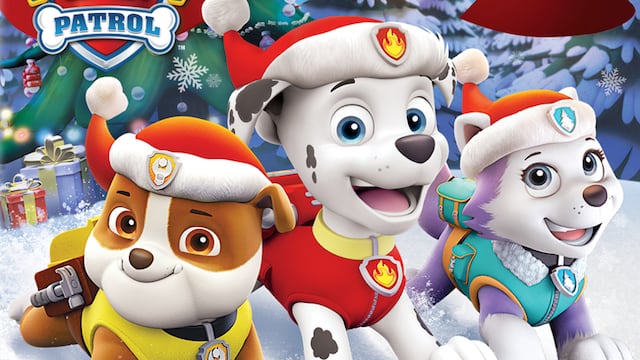Santa Claus de Paw Patrol navideño para descargar