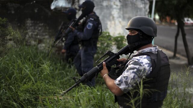 Elementos de seguridad en Veracruz en 2013