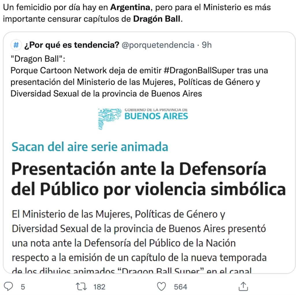 Reacciones ante la cancelación de 'Dragon Ball Super' en Argentina