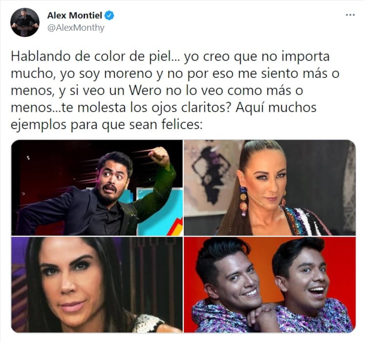 Alex Montiel responde Tenoch Huerta
