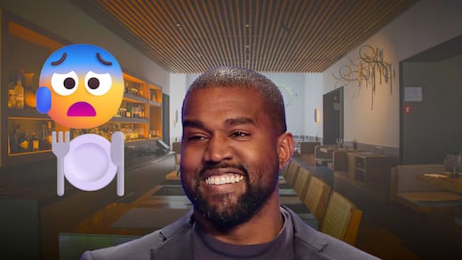 Kanye West cenó en Pujol y sus fans temen que sea una mala señal