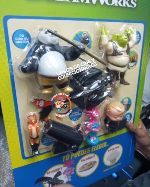 Coleccionables de DreamWorks en Carl’s Jr