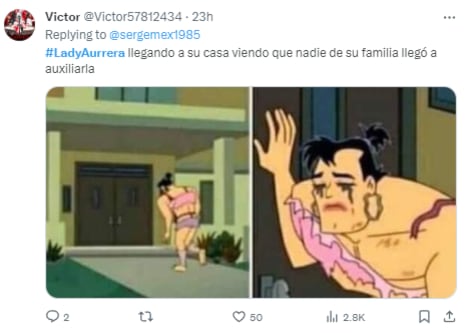 Memes de Lady Aurrerá