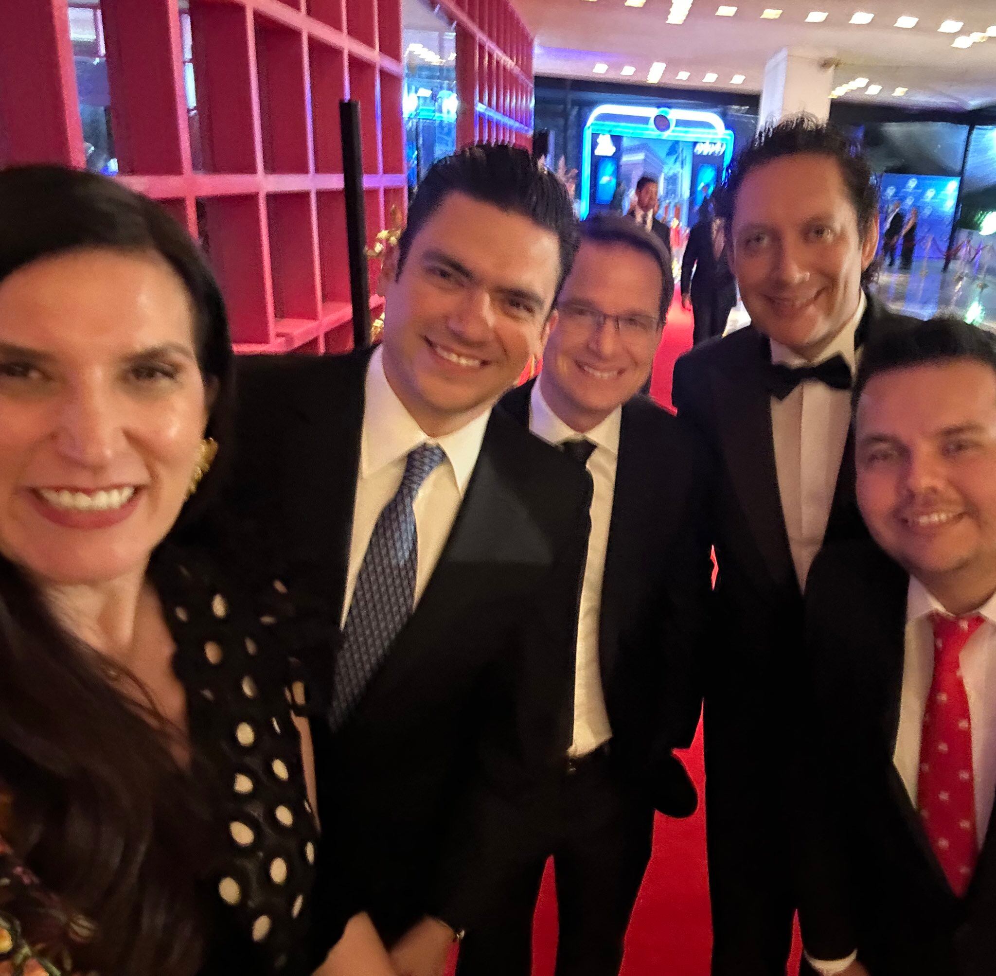 Jorge Romero, líder nacional del PAN, Ricardo Anaya, senador PAN, Mariana Gómez del Campo, Kenia López Rabadán, diputada federal PAN