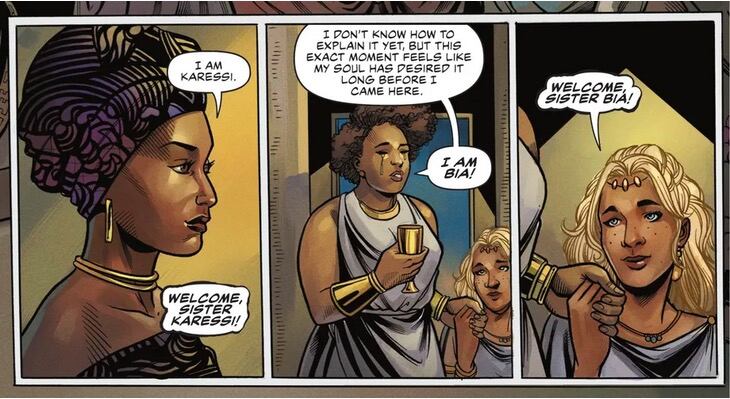 Nubia and the Amazons