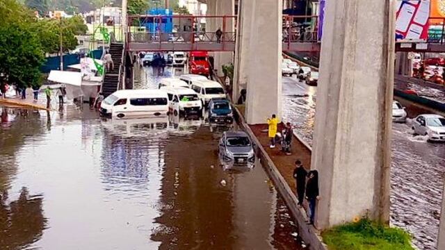 Inundaciones en Naucalpan