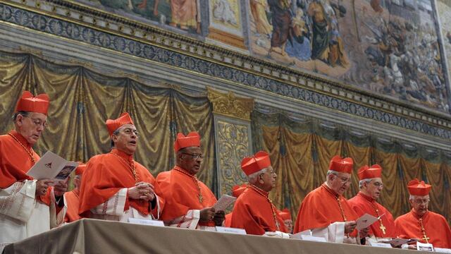 Cardenales electores ya están en El Vaticano