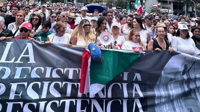 “La Resistencia”, grupo de la oposición encabezado por Alessandra Rojo de la Vega