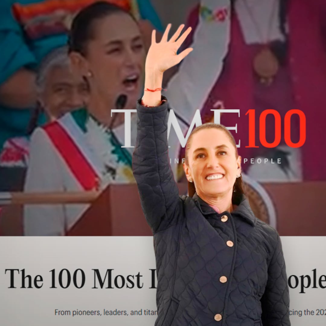 Sheinbaum repite en la lista TIME 100 de las personas más influyentes del mundo