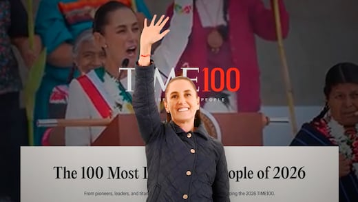 Sheinbaum repite en la lista TIME 100 de las personas más influyentes del mundo