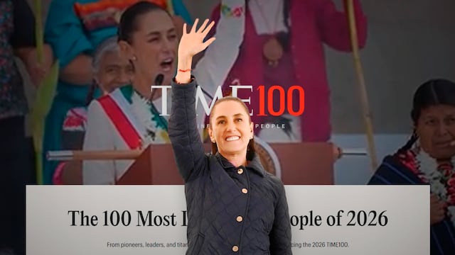 Claudia Sheinbaum es nombrada en la revista TIME100 2026, como una de las personas más influyentes