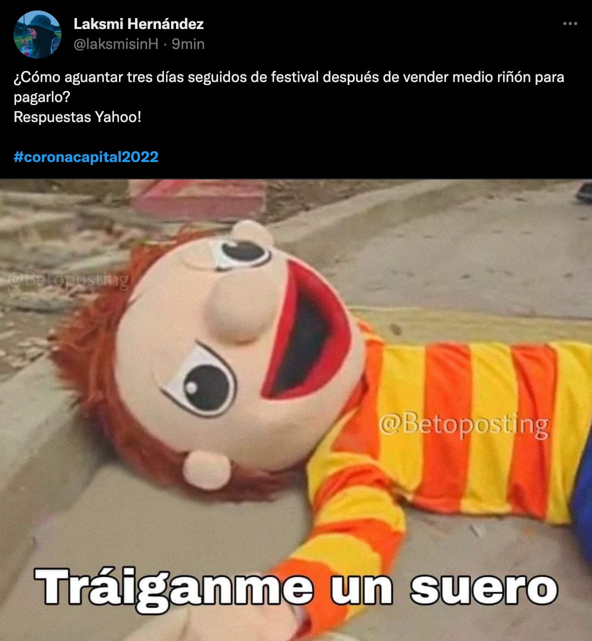 Memes Corona Capital 2022