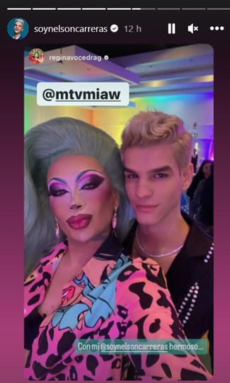 Los mejores vestidos de la alfombra verde de los MTV Miaw 2023: Nelson de La Academia