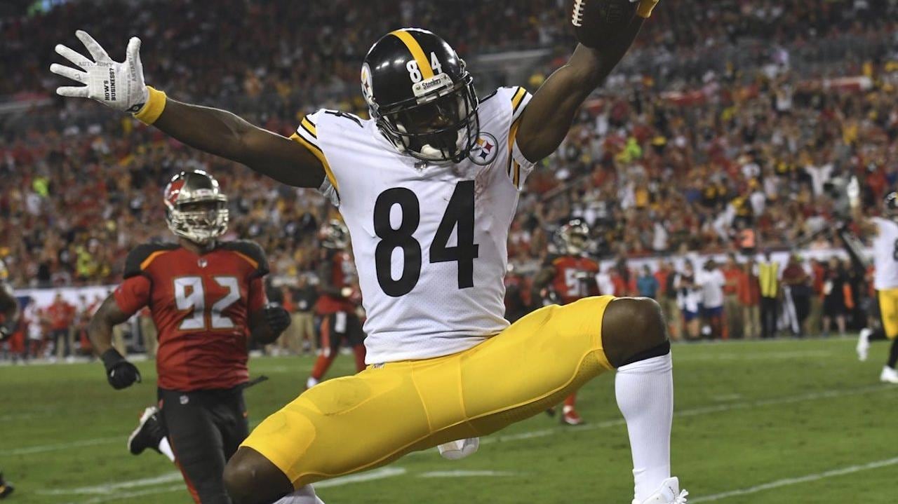 Antonio Brown en los Acereros