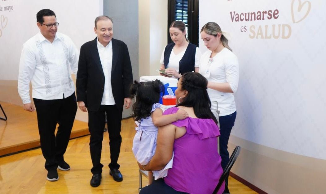 Vacuna contra el sarampión en Sonora: Alfonso Durazo garantiza dosis gratuitas.