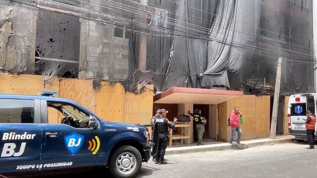 Muere trabajador tras caer andamio improvisado desde sexto piso de construcción en colonia Narvarte