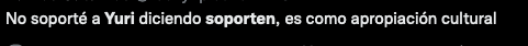 Yuri dice "soporten" y la comunidad LGBT ya canceló la frase.