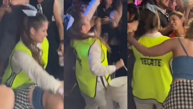 Vendedora de Cerveza perrea en el Tecate Pa’l Norte 2023