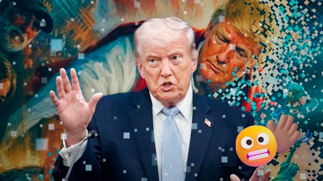 Donald Trump borra imagen generada con IA donde aparece como Jesucristo