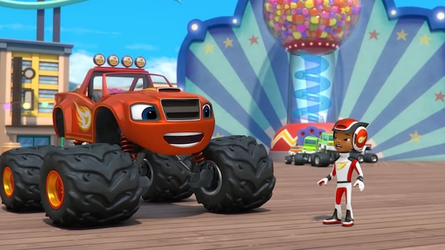 Blaze y los Monster Machine para Los Reyes Magos