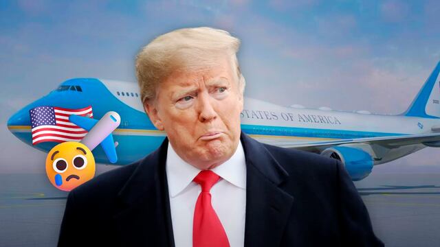 Donald Trump y Air Force One