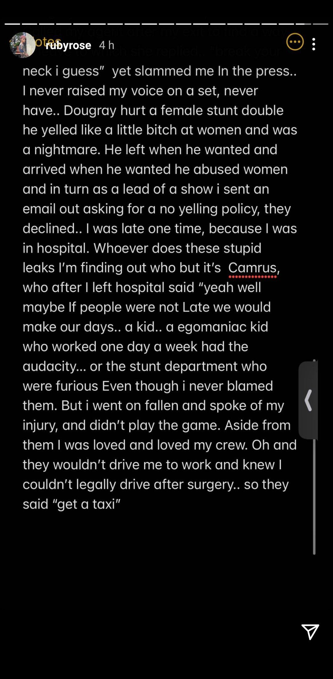 Denuncia de Ruby Rose sobre 'Batwoman'