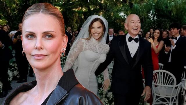 Charlize Theron lanza dura crítica a Jeff Bezos y Lauren Sánchez por su boda