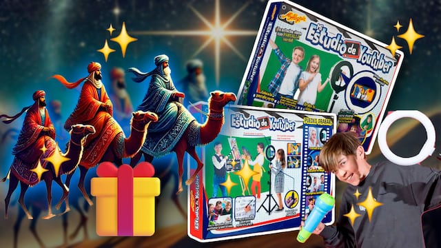 Mi estudio de youtuber de Mi Alegría para pedirle a los Reyes Magos