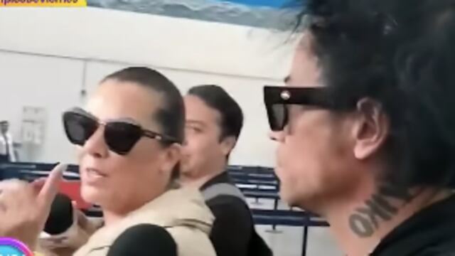 Edith Márquez se molesta con la prensa por asistir a su boda sin ser invitados