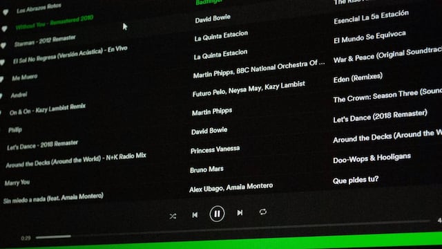 Reproducción de música