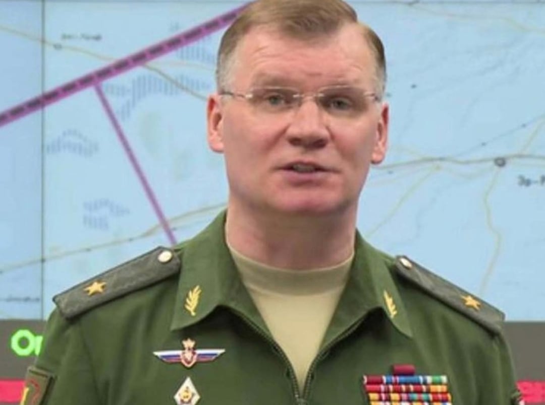 Portavoz del ejército ruso Igor Konashenkov