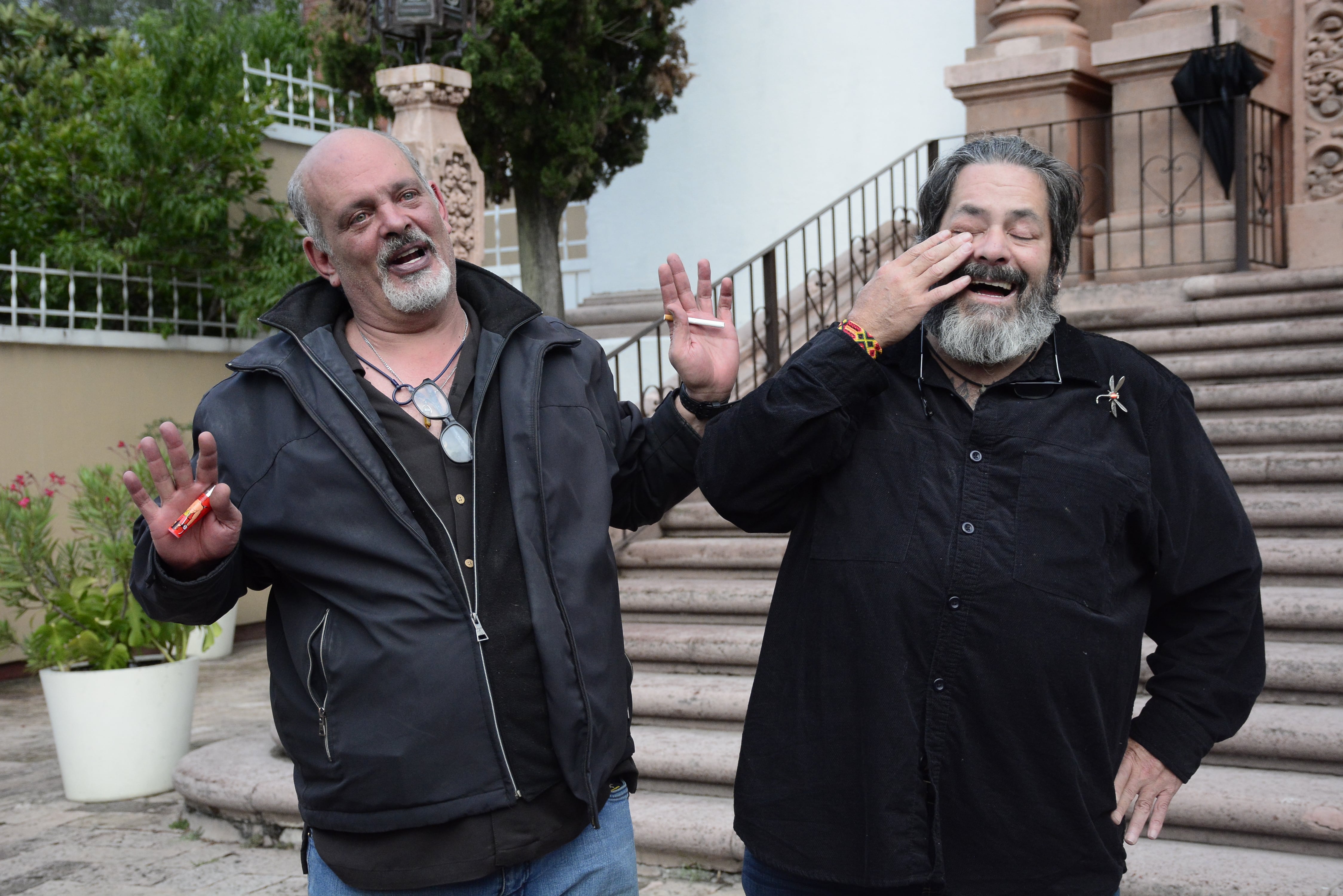 Jorge Levy y Patricio Levy, hijos de Talina Fernández