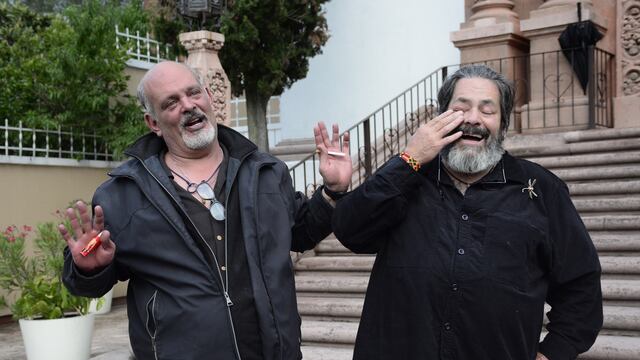 Jorge Levy y Patricio Levy, hijos de Talina Fernández