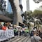 Estudiantes del CIDE protestan en Conacyt