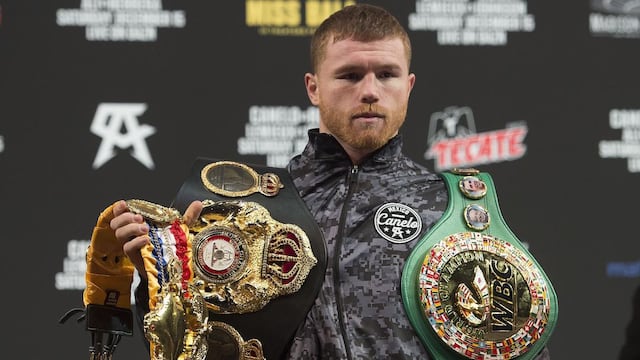 Saúl ‘Canelo’ Álvarez.
