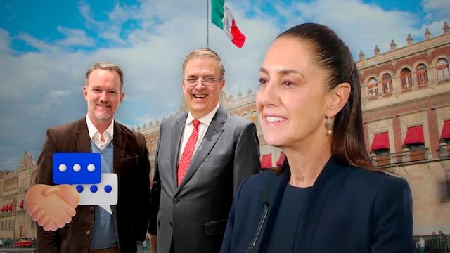 Jamieson Greer llega a Palacio Nacional con Marcelo Ebrard para ver a Claudia Sheinbaum