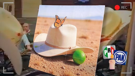 Con sombreros y velas, PRI y PAN protestan en Diputados por el asesinato de Carlos Manzo