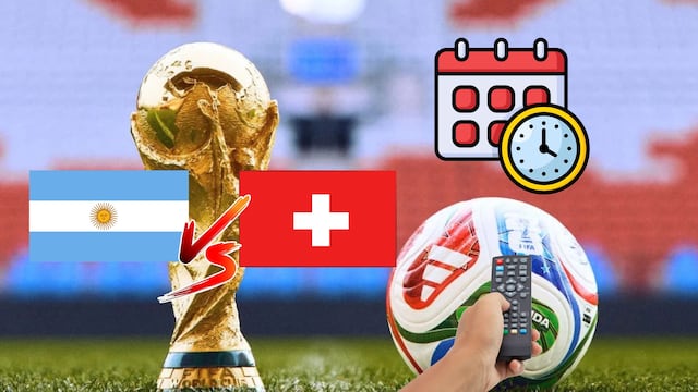 Argentina vs Suiza: Fecha, horario y canal para ver el partido del Mundial 2026.