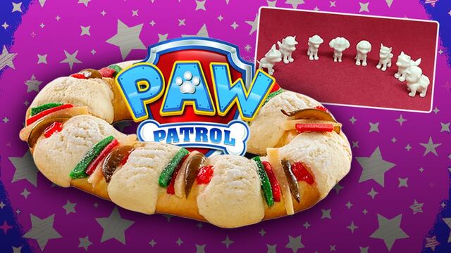 Rosca de reyes Paw Patrol