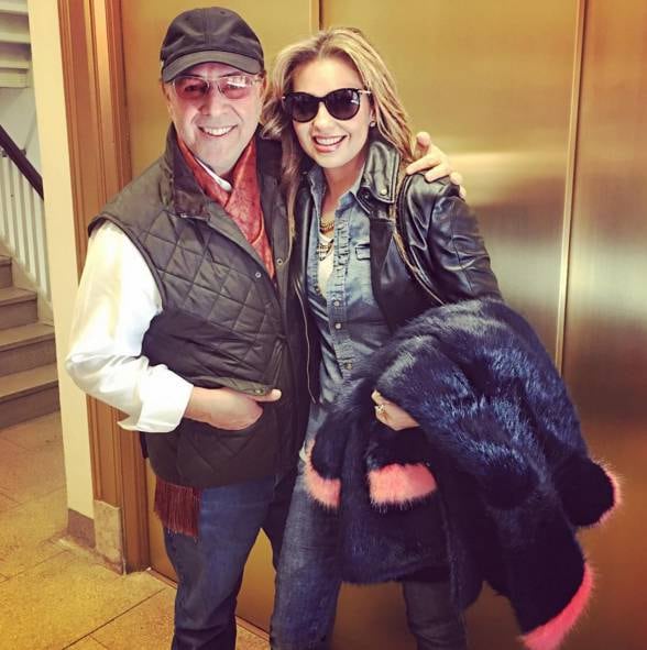 Thalía y Tommy Mottola