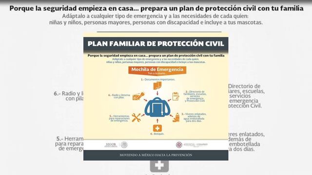 La dependencia federal también pidió a la población de dichas entidades permanecer en sus hogares o en los albergues donde se encuentren, hasta nuevo aviso.