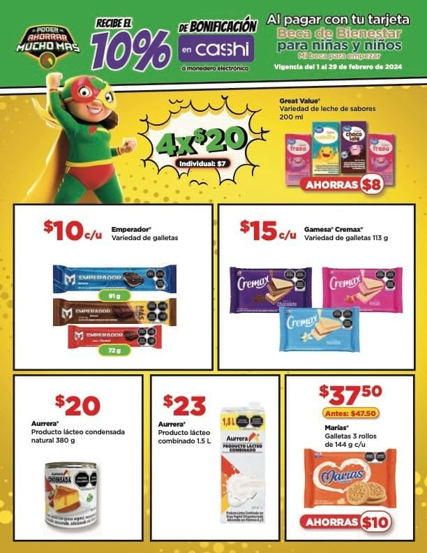 Ofertas Bodega Aurrerá 7 al 29 de febrero 2024