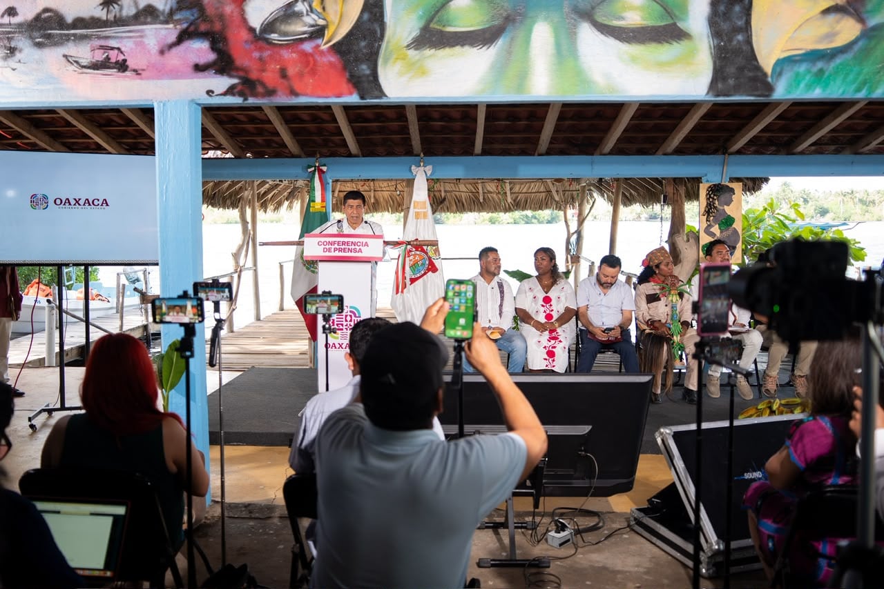 Salomón Jara reivindica derechos del pueblo afromexicano de Oaxaca