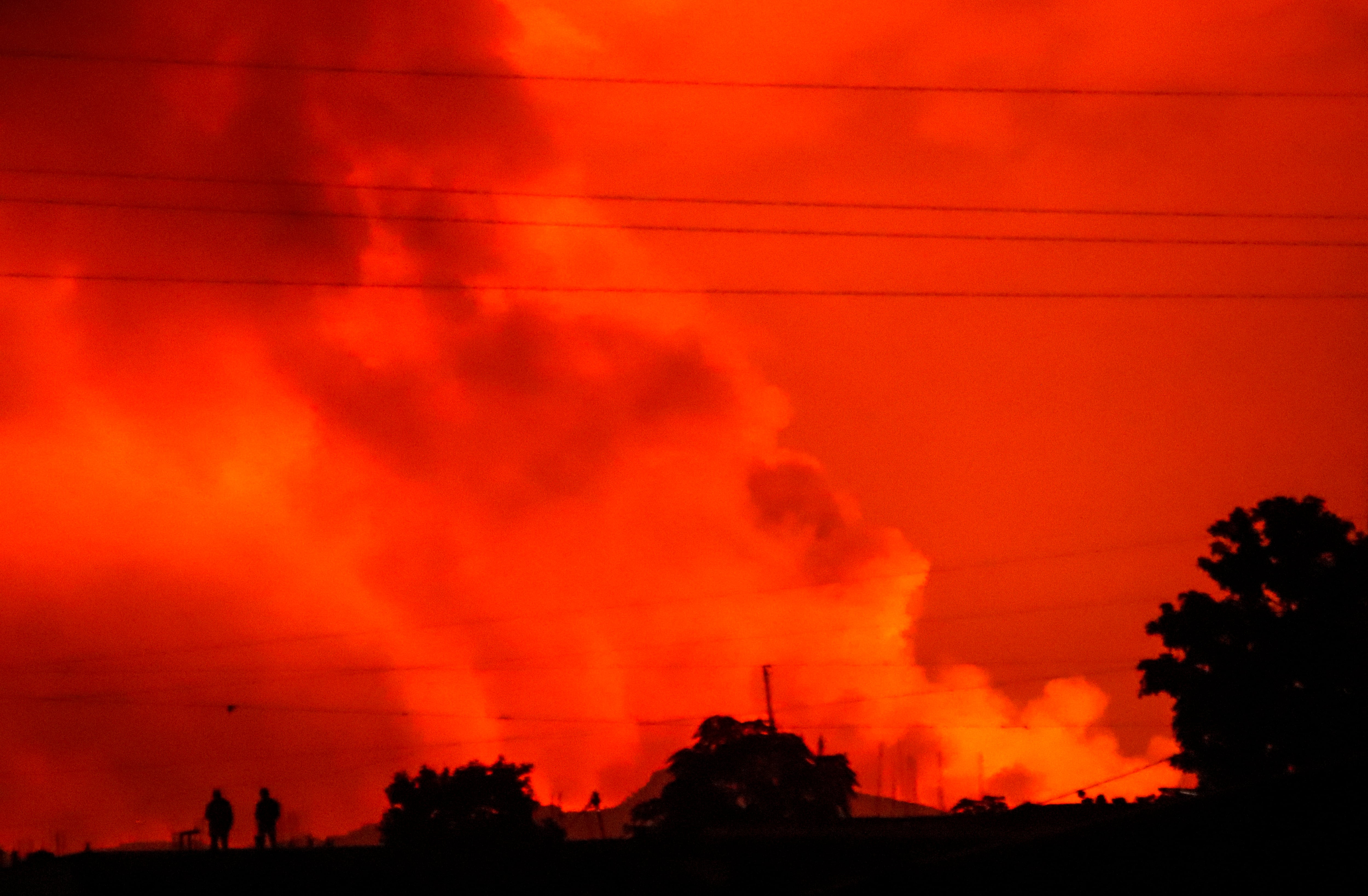 Volcán Nyiragongo, en el Congo
