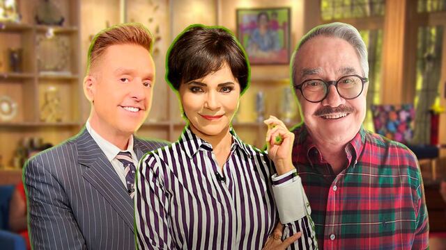 Daniel Bisogno, Pati Chapoy y Pedro Sola