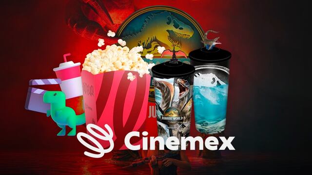 Combo de Cinemex para Jurassic World Rebirth: Precio y qué incluye el paquete con vasos coleccionables