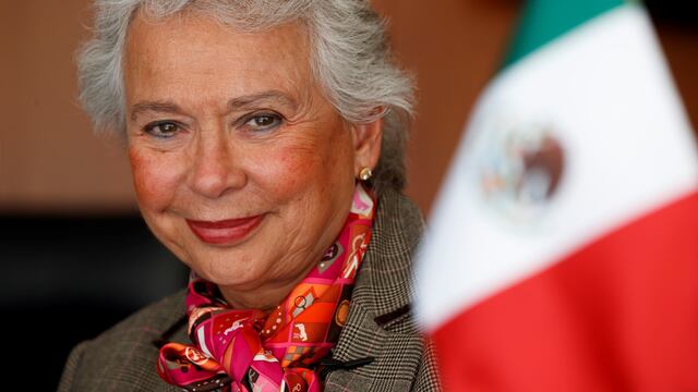 Olga Sánchez Cordero dice que la derecha es como la Santa Inquisición