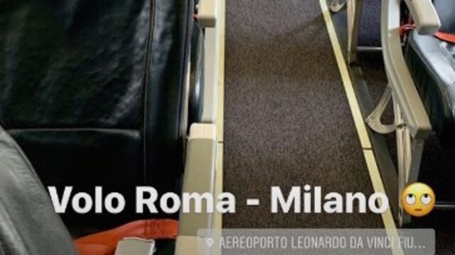 Vuelo de Roma a Milán