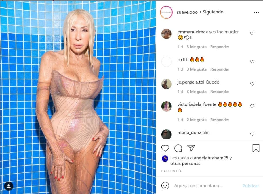 Laura Bozzo debuta como modelo